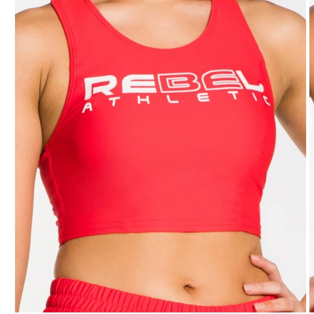 Women's Red Sports Bra